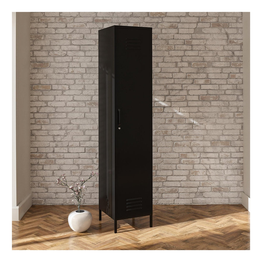 Mission District Single Metal Storage Cabinet, view 9