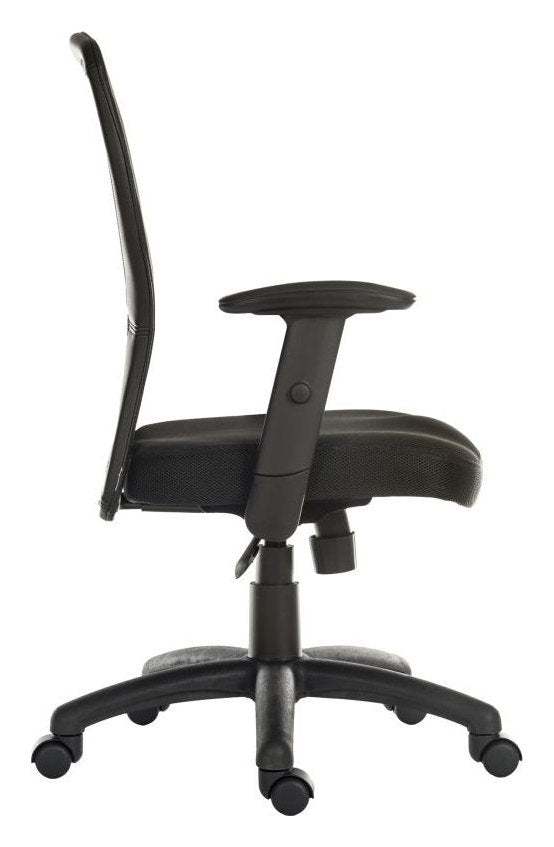 Mistral 2 Mesh Chair in black, view 3