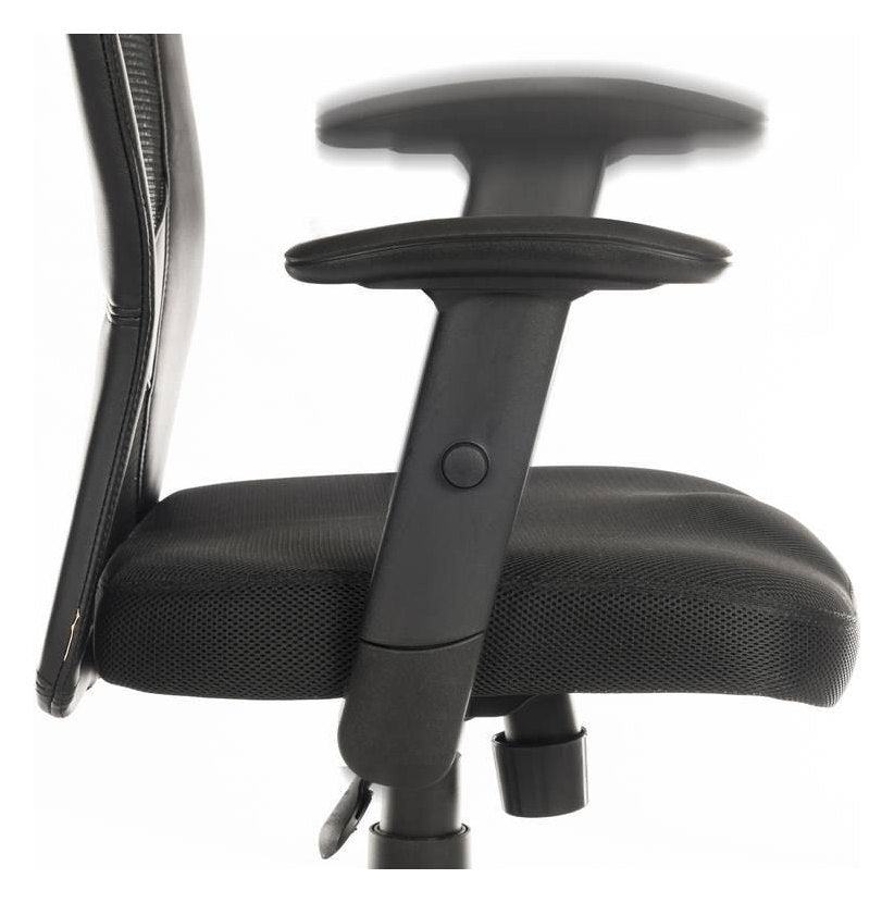Mistral 2 Mesh Chair in black, view 4