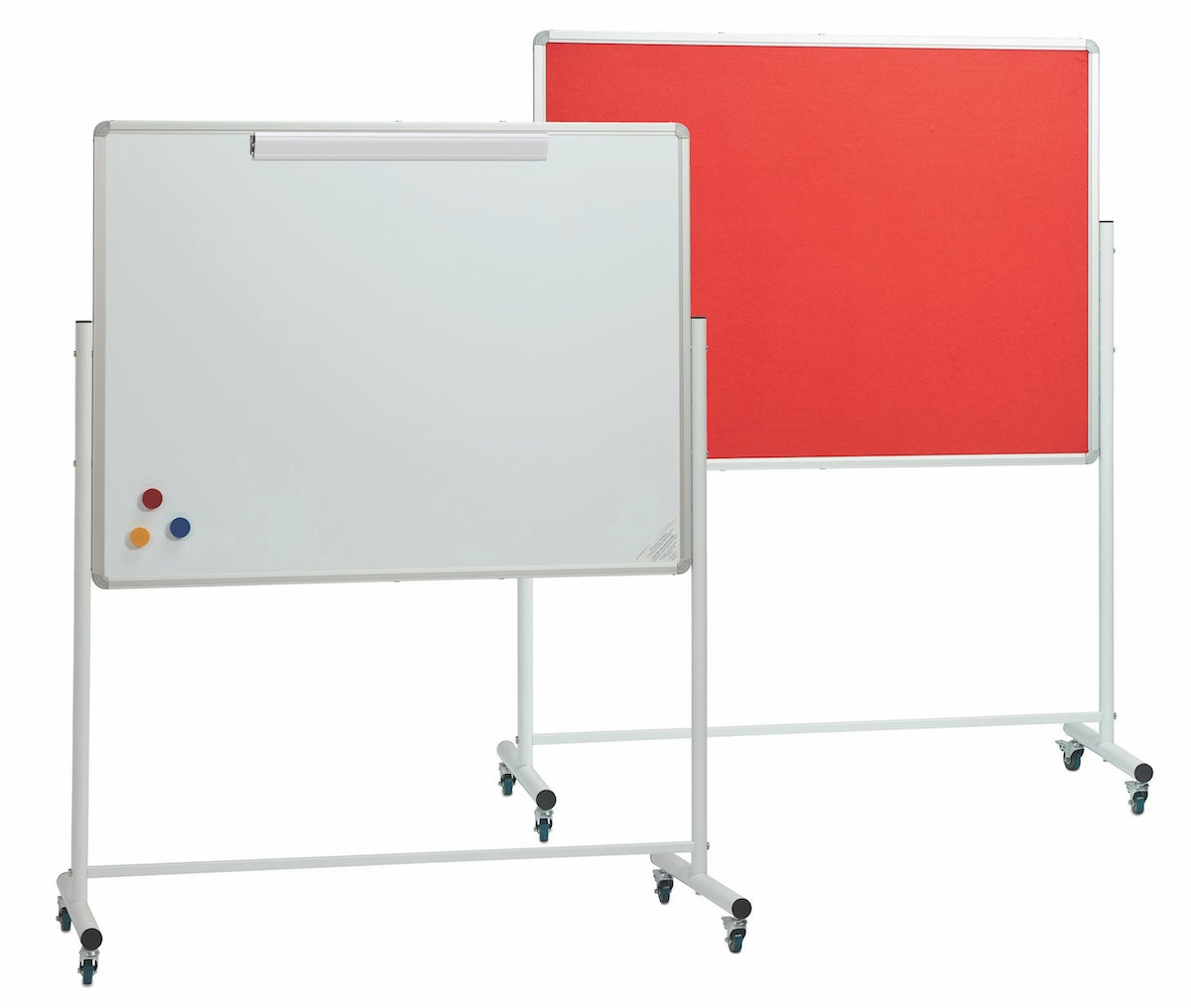 Mobile Flip Chart Noticeboard Combi