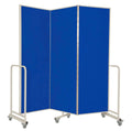 Mobile Insta-Wall in Blue