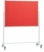 Mobile Noticeboard in Red