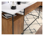 Moderna L-Shaped Desk, view 6