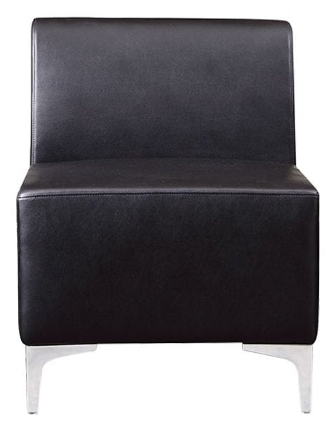 Modular Faux Leather Reception Sofa
