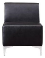 Modular Faux Leather Reception Sofa