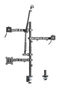 Monitor Arm Streaming Rig with Camera, Microphone and Light Mounts