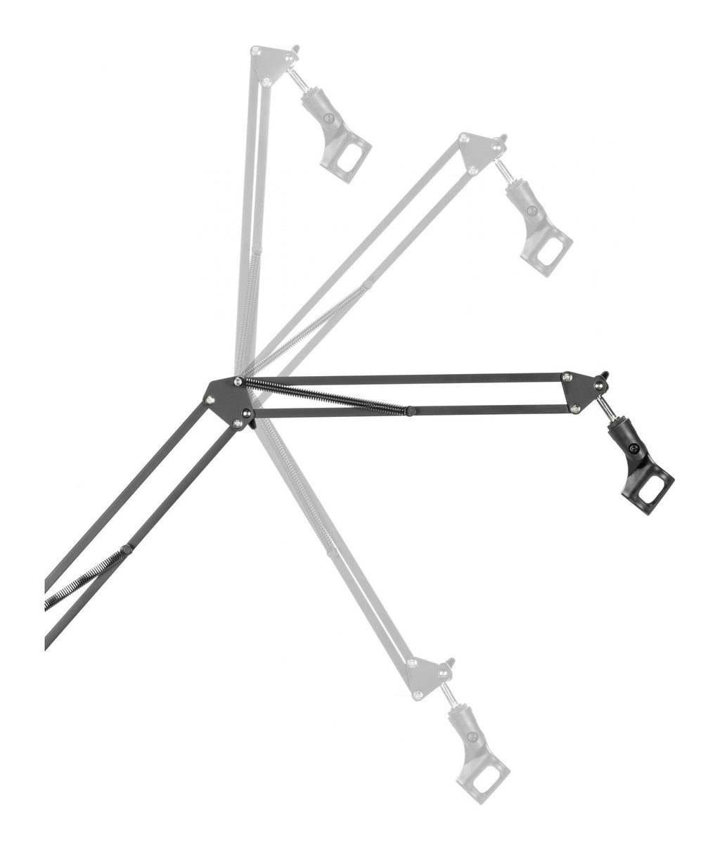 Monitor Arm Streaming Rig with Camera, Microphone and Light Mounts, view 6