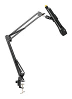 Monitor Arm Streaming Rig with Camera, Microphone and Light Mounts, view 5