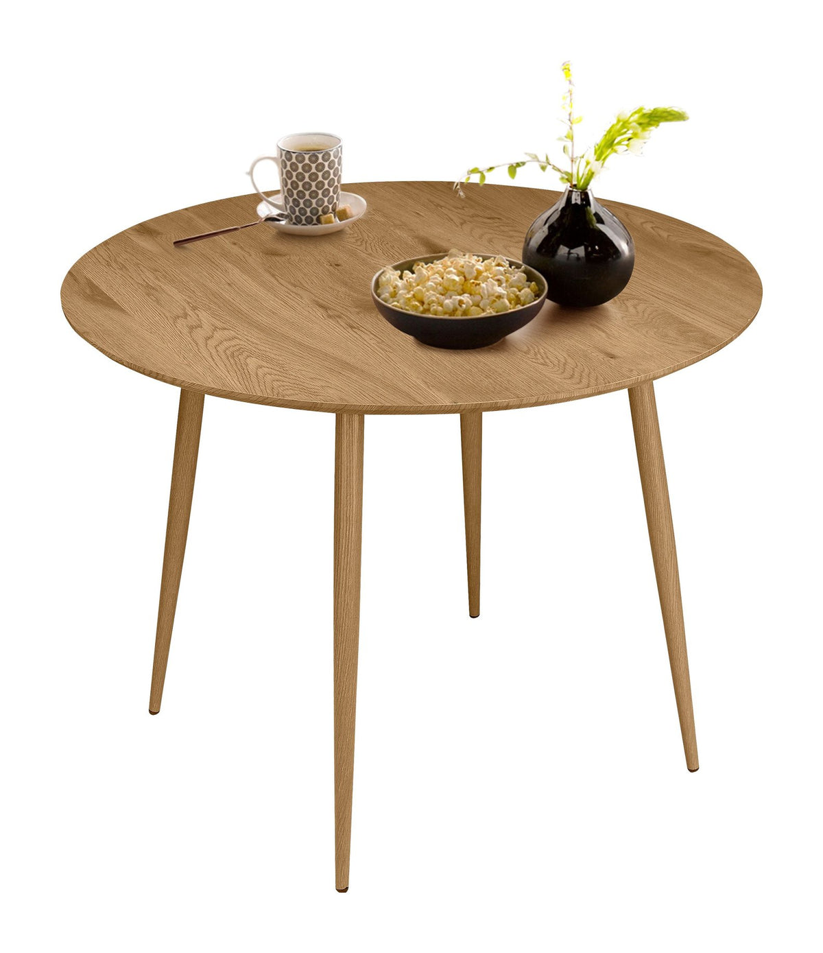 Monza Round Dining Table 100cm, view 7