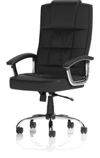 Moore Deluxe High Back Black Executive Chair, , another view 2