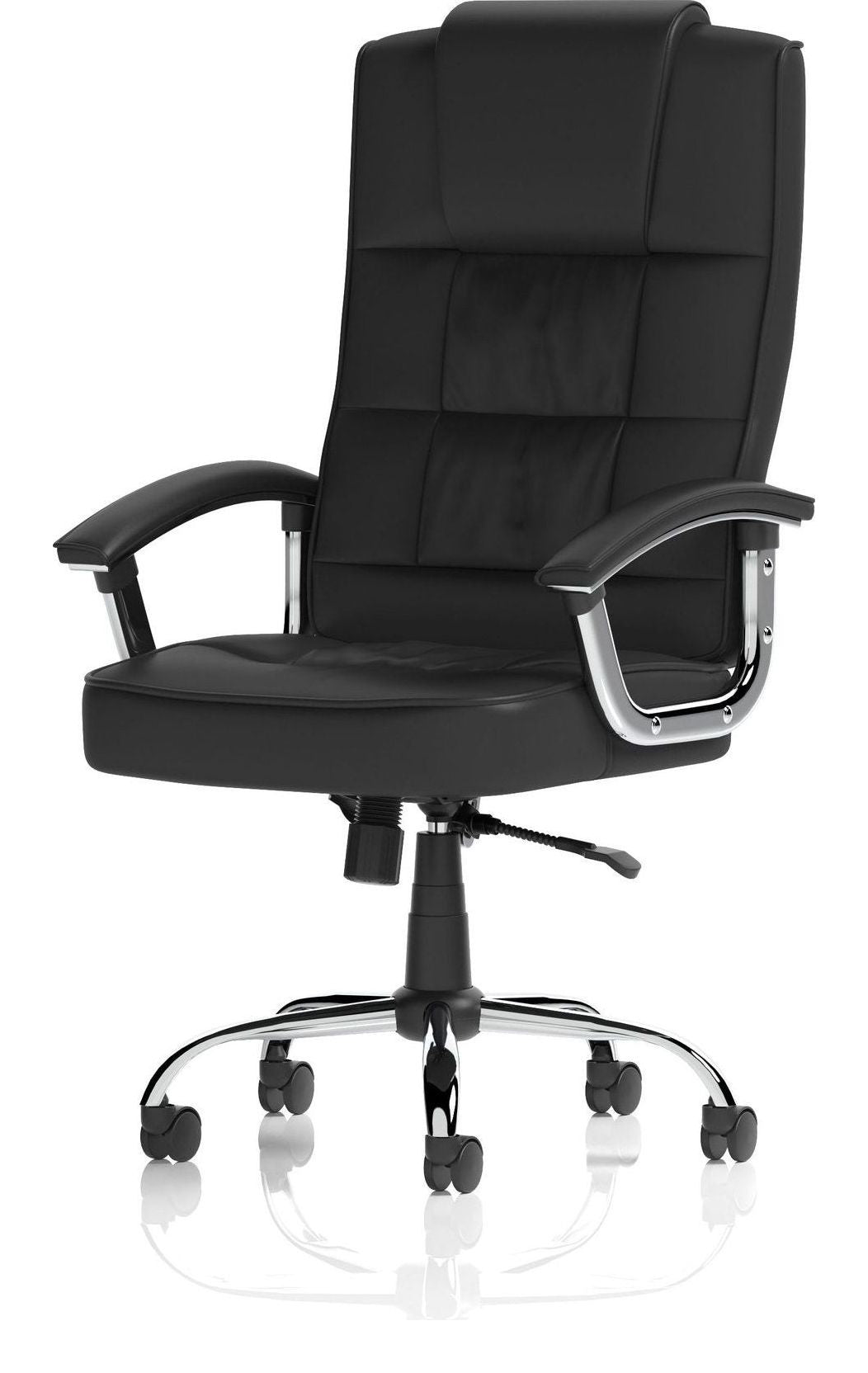 Moore Deluxe High Back Black Executive Chair, , another view 2