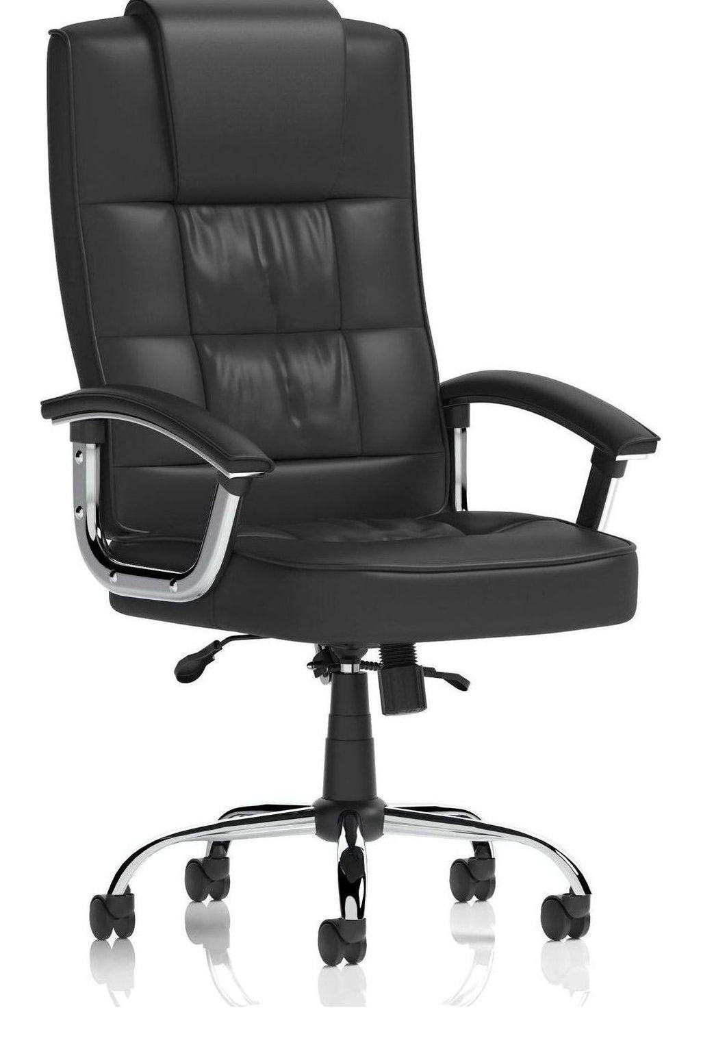 Moore Deluxe High Back Black Executive Chair, 