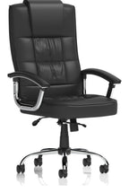 Moore Deluxe High Back Black Executive Chair, 