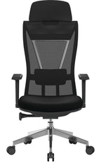 Moritz 24 Hour Mesh Chair in black, view 3
