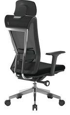 Moritz 24 Hour Mesh Chair in black, view 4