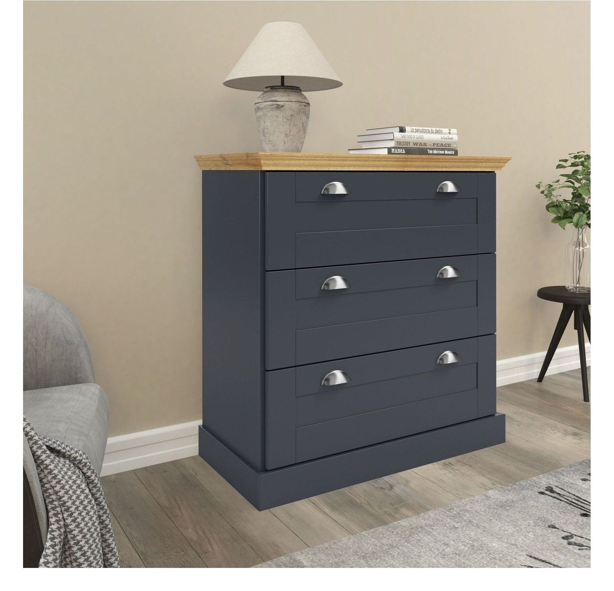 Motala Chest 3 Drawer, view 3