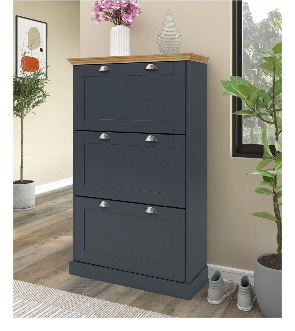 Motala Shoe Chest 3 Flap, view 3