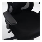 Nimbus High Back Mesh Chair in black, view 4