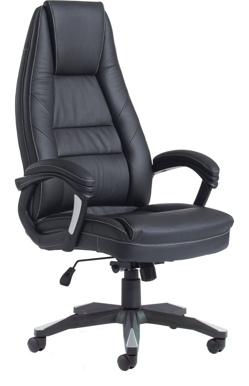 Noble Faux Leather Executive Chair in black