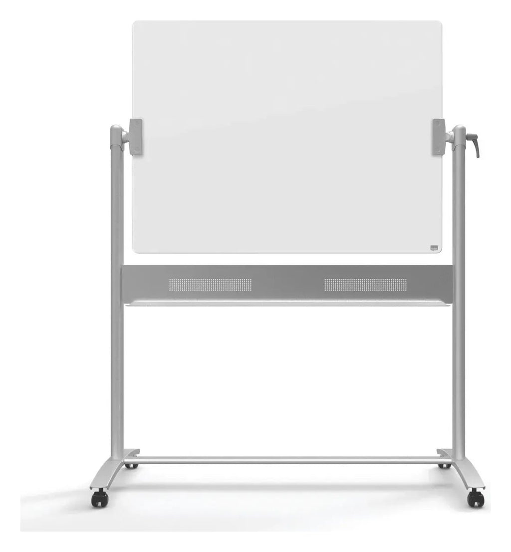 Nobo Brilliant White Glass Mobile Whiteboard 1200 x 900mm