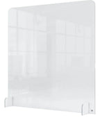 Nobo Clear Acrylic Protective Counter Partition Screen 700 x 850mm