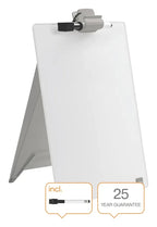 Nobo Desktop Whiteboard Easel with Dry Erase Glass Surface 216 x 297mm, view 11