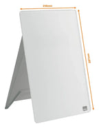 Nobo Desktop Whiteboard Easel with Dry Erase Glass Surface 216 x 297mm, view 12
