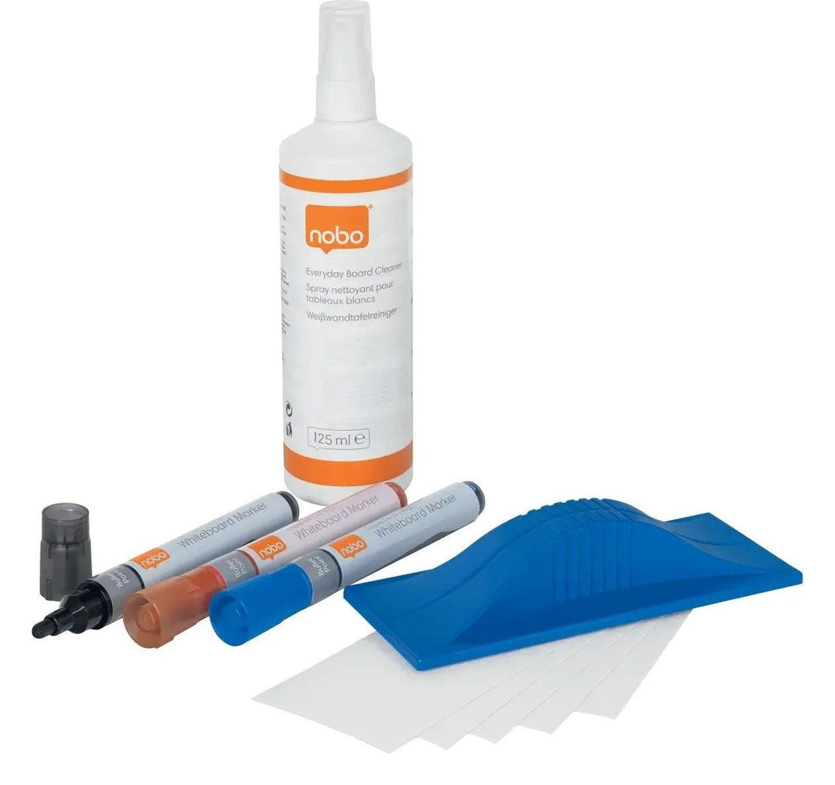 Nobo Dry Erase Whiteboard Accessory & Cleaning Kit