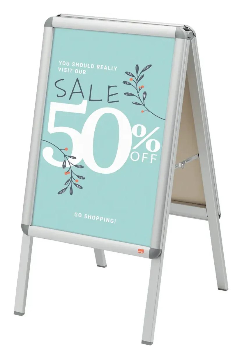 Nobo Essence A-Frame Pavement Sign