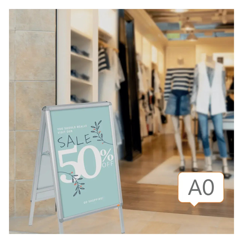 Nobo Essence A-Frame Pavement Sign, view 19