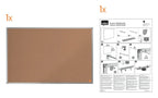 Nobo Essence Cork Notice Board, view 13