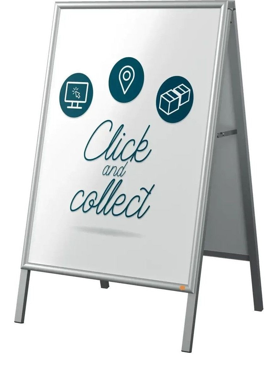 Nobo Essence Mitred A-Frame Pavement Sign A1