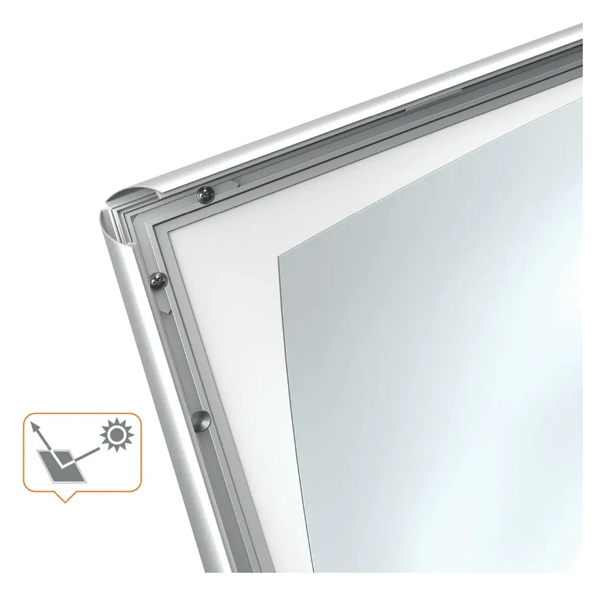 Nobo Essence Mitred A-Frame Pavement Sign A1, view 6