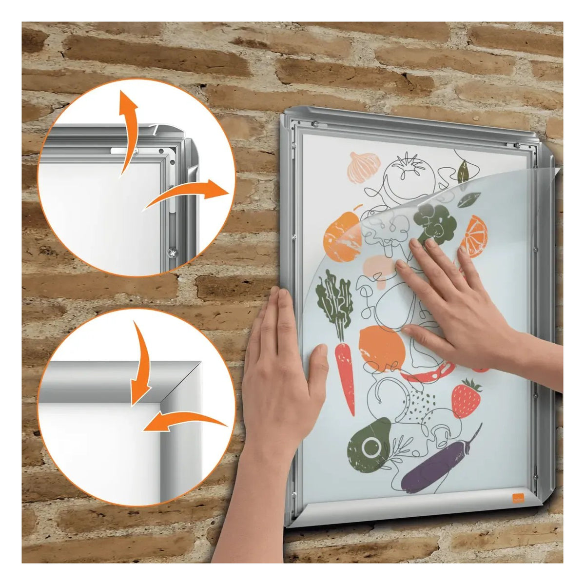 Nobo Essence Mitred Poster Frame, view 10