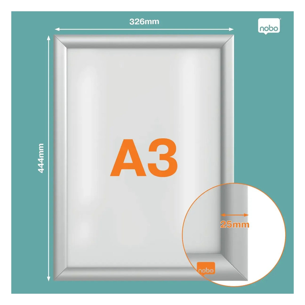 Nobo Essence Mitred Poster Frame, view 11