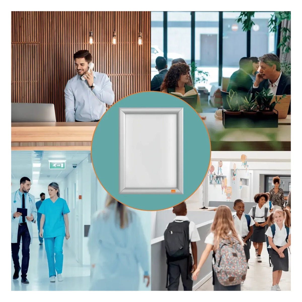 Nobo Essence Mitred Poster Frame, view 8
