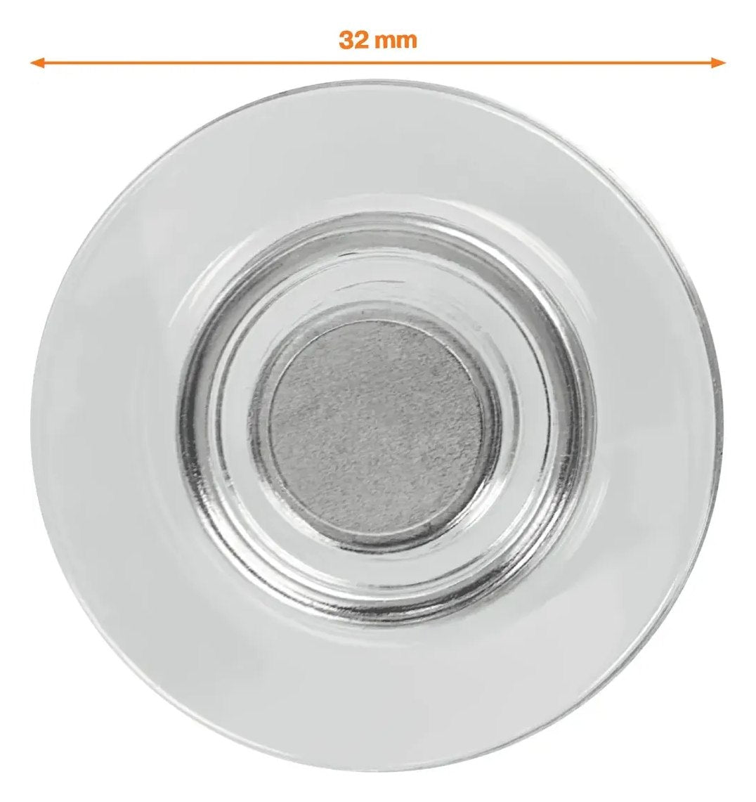 Nobo Extra Strong Glass Whiteboard Magnets, view 12