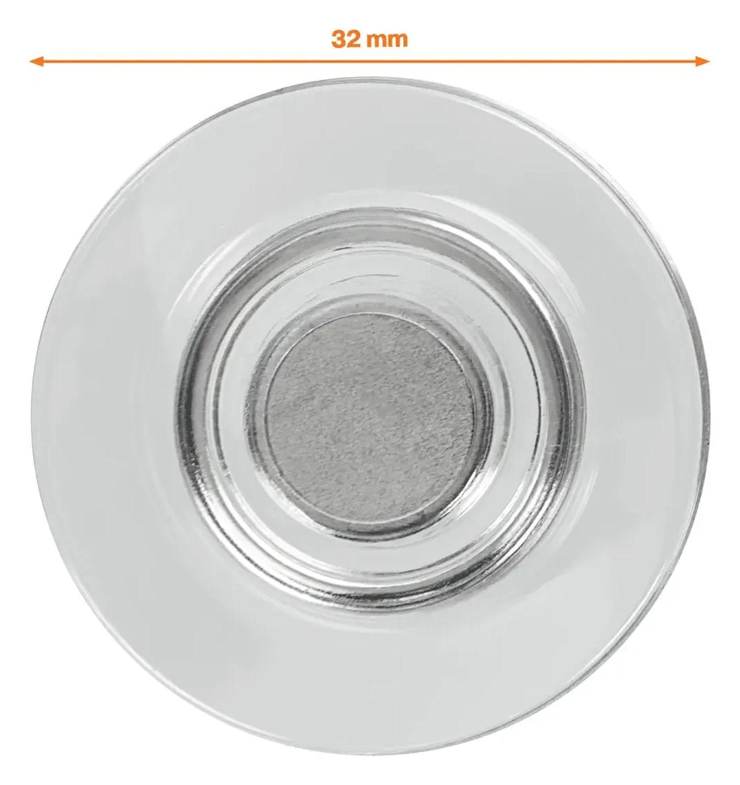 Nobo Extra Strong Glass Whiteboard Magnets, view 5