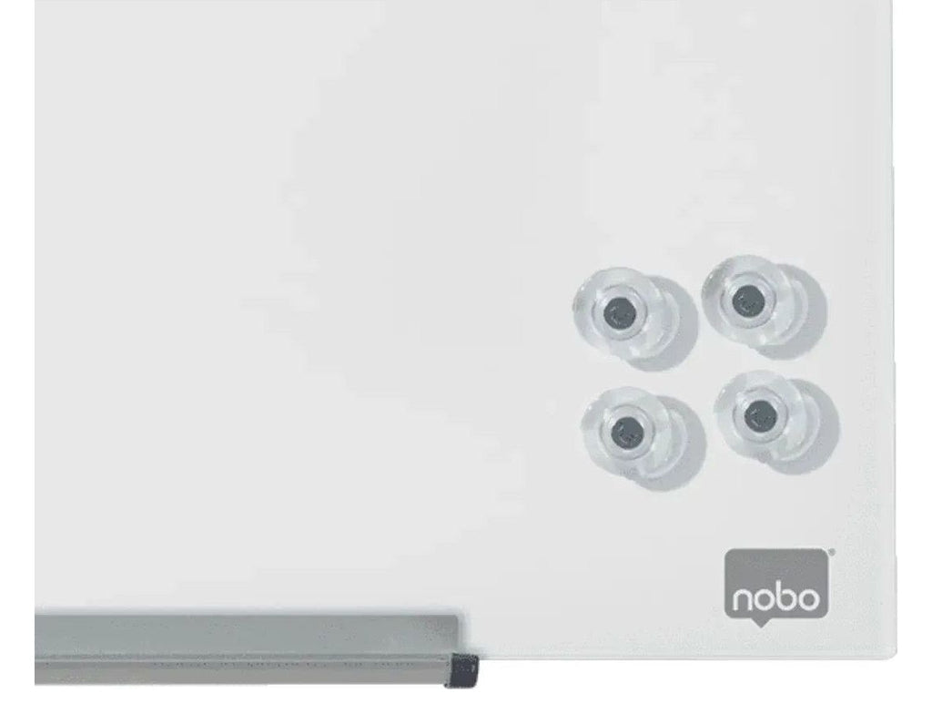 Nobo Extra Strong Glass Whiteboard Magnets, view 6