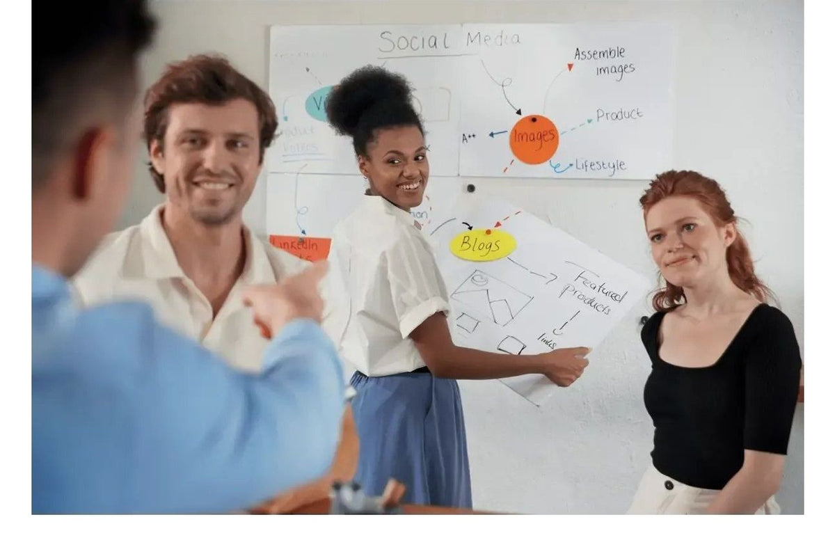 Nobo Frameless Magnetic Modular Whiteboard, view 4