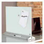 Nobo Freestanding Magnetic Glass Desktop Whiteboard 600 x 430mm, view 4