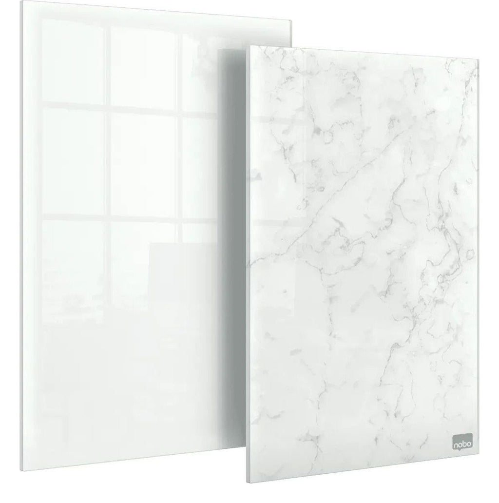Nobo Glass Mini Whiteboard Notepads Pack of 2 230 x 152mm