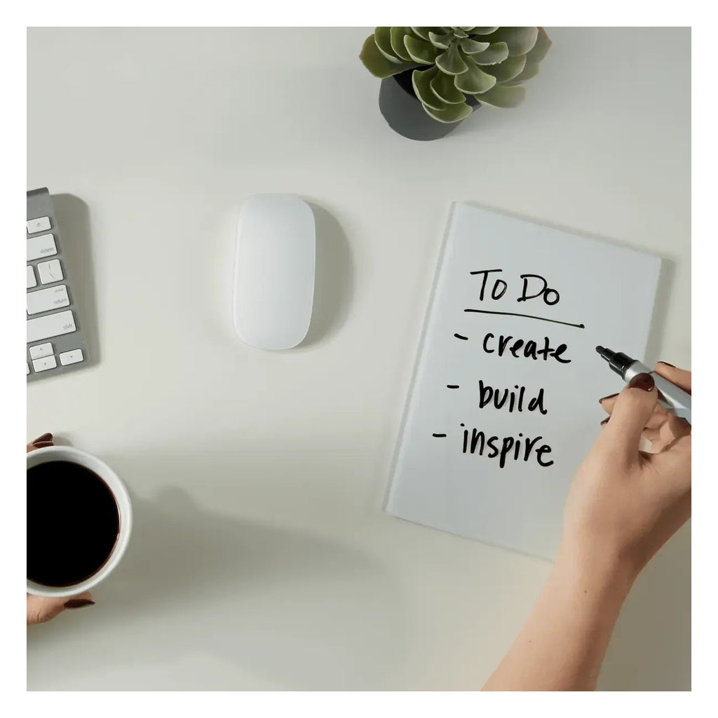 Nobo Glass Mini Whiteboard Notepads Pack of 2 230 x 152mm, view 3