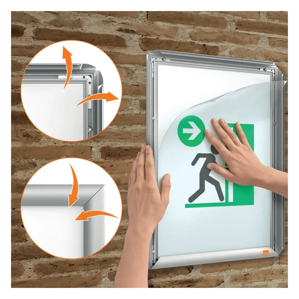 Nobo Impression Pro Fire-resistant Poster Frame, view 10