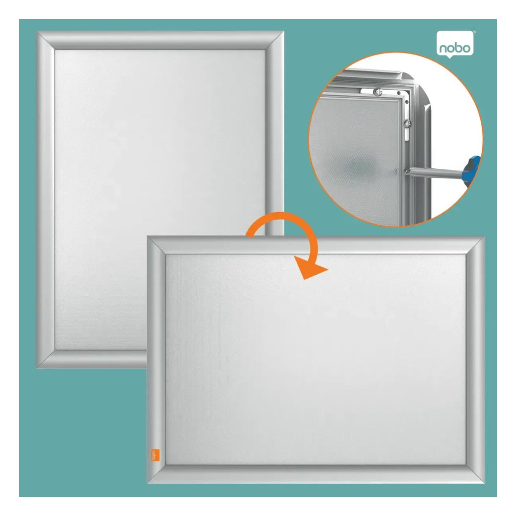 Nobo Impression Pro Fire-resistant Poster Frame, view 12