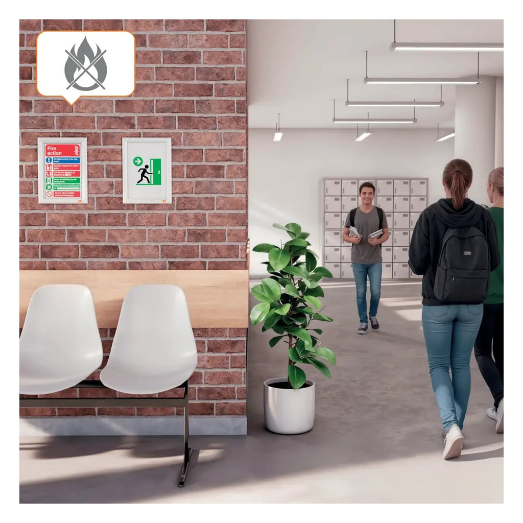 Nobo Impression Pro Fire-resistant Poster Frame, view 3