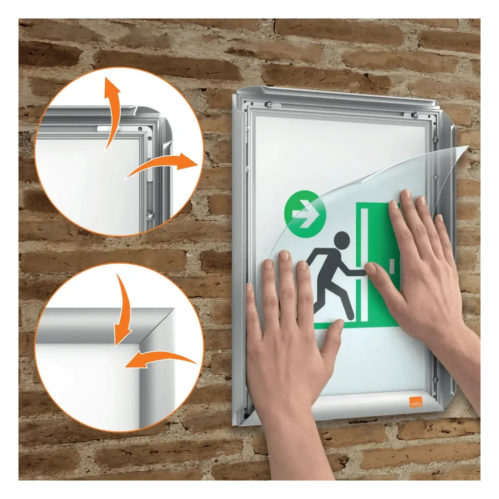 Nobo Impression Pro Fire-resistant Poster Frame, view 4