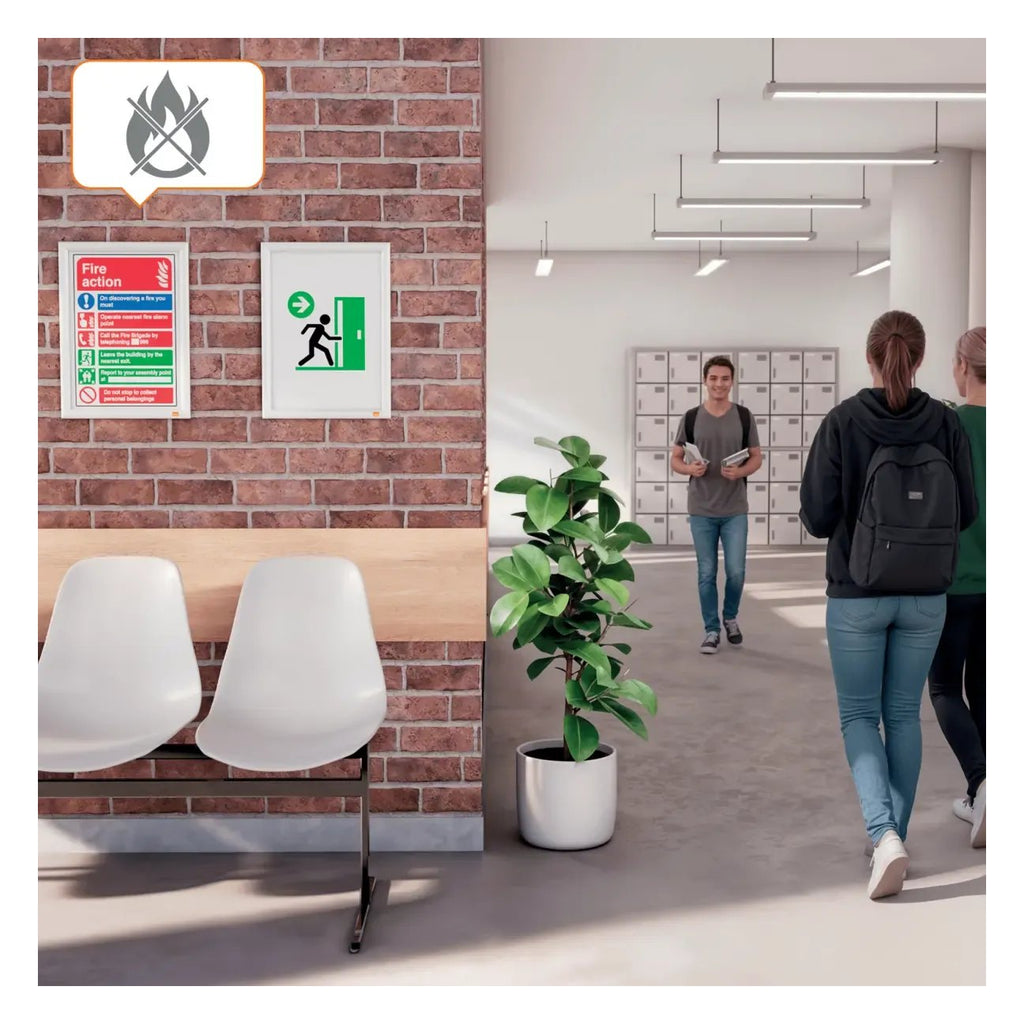 Nobo Impression Pro Fire-resistant Poster Frame, view 9