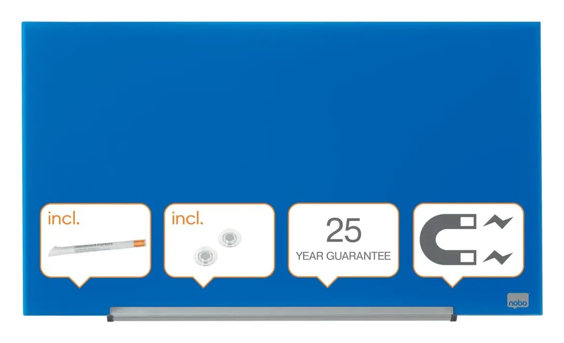 Nobo Impression Pro Glass Magnetic Whiteboard, view 2
