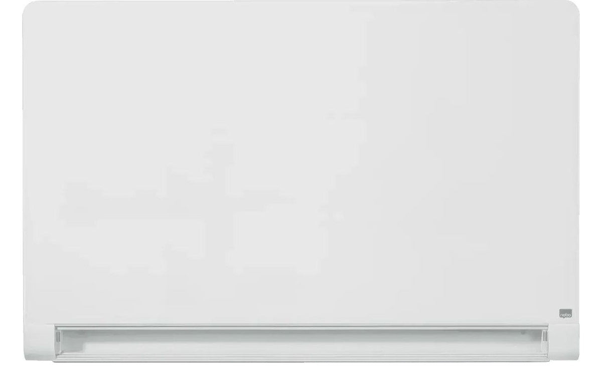 Nobo Impression Pro Glass Magnetic Whiteboard Concealed Pen Tray, view 12